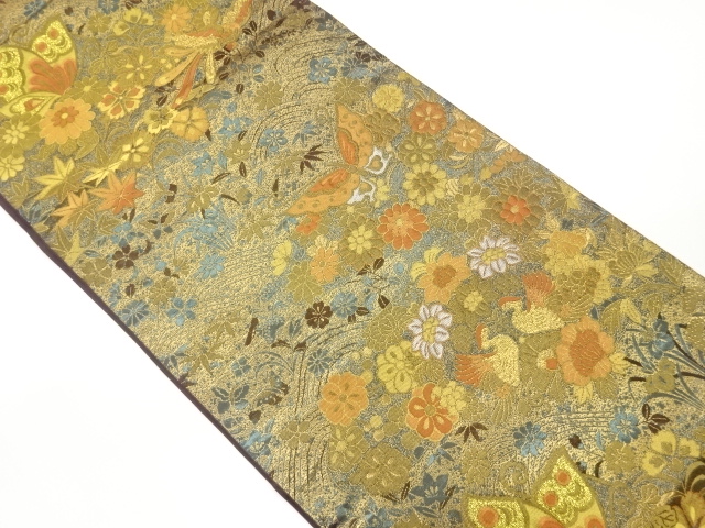 JAPANESE FUKURO OBI / WOVEN BUTTERFLY